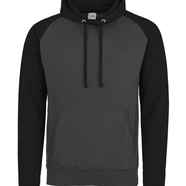 AWDis Just Hoods AWDis Baseball hoodie MWJH009 AWDis Baseball hoodie Thumbnail