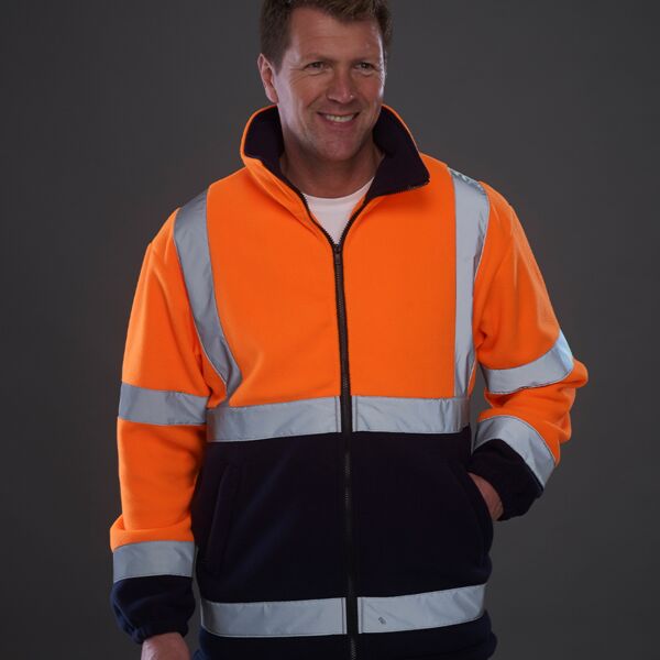 Yoko Yoko Hi-Vis Heavyweight Fleece Jacket MWYK060 Yoko Hi-Vis Heavyweight Fleece Jacket Thumbnail