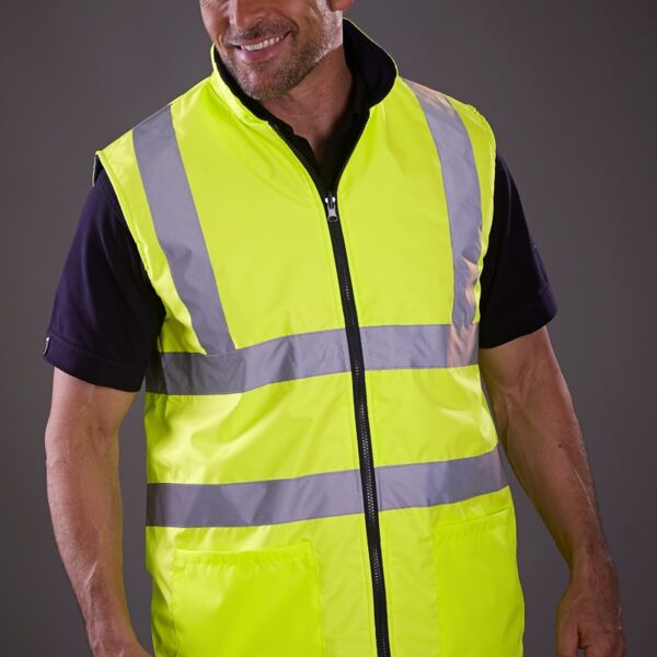 Yoko Hi-Vis Reversible Fleece Vest MWHV008F Hi-Vis Reversible Fleece Vest Thumbnail