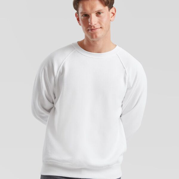 Fruit of the Loom FOTL Classic 80/20 raglan sweatshirt MWSS270 FOTL Classic 80/20 raglan sweatshirt Thumbnail