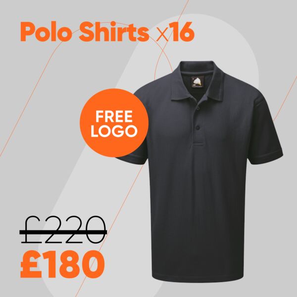 16 x Best Quality Workwear Polo Shirt Bundle:  16XBQWP 16 x Best Quality Workwear Polo Shirt Bundle:  Thumbnail