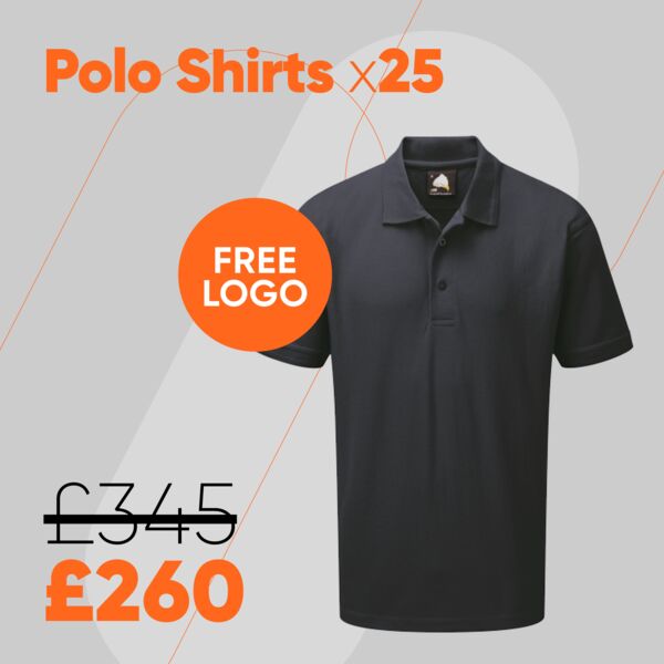 25 x Best Quality Workwear Polo Shirt Bundle:  25XBQWP 25 x Best Quality Workwear Polo Shirt Bundle:  Thumbnail