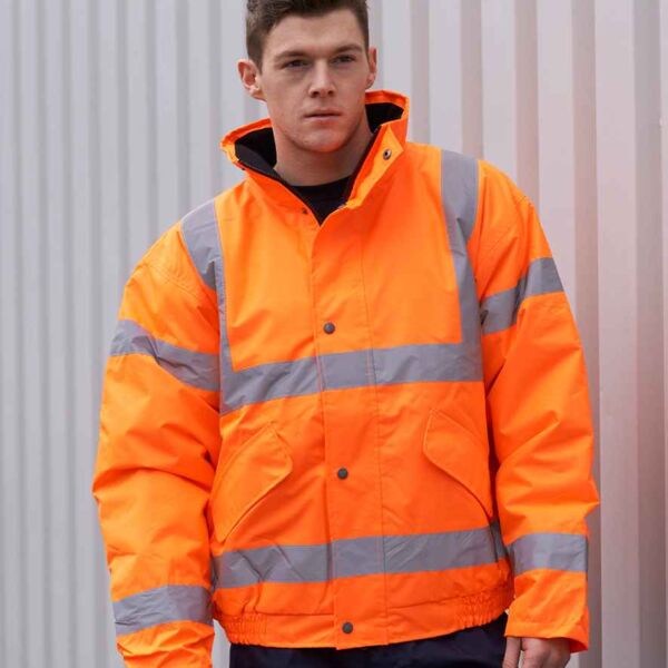 Portwest Portwest Hi-Vis GO/RT Bomber Jacket MWPW021 Portwest Hi-Vis GO/RT Bomber Jacket Thumbnail
