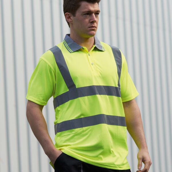 Portwest Portwest Hi-Vis Polo Shirt MWPW061 Portwest Hi-Vis Polo Shirt Thumbnail