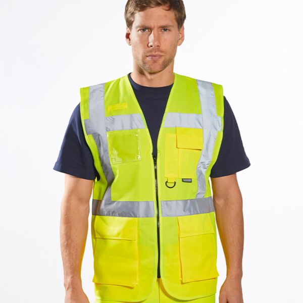 Portwest Portwest Hi-Vis Executive Vest MWPW303 Portwest Hi-Vis Executive Vest Thumbnail