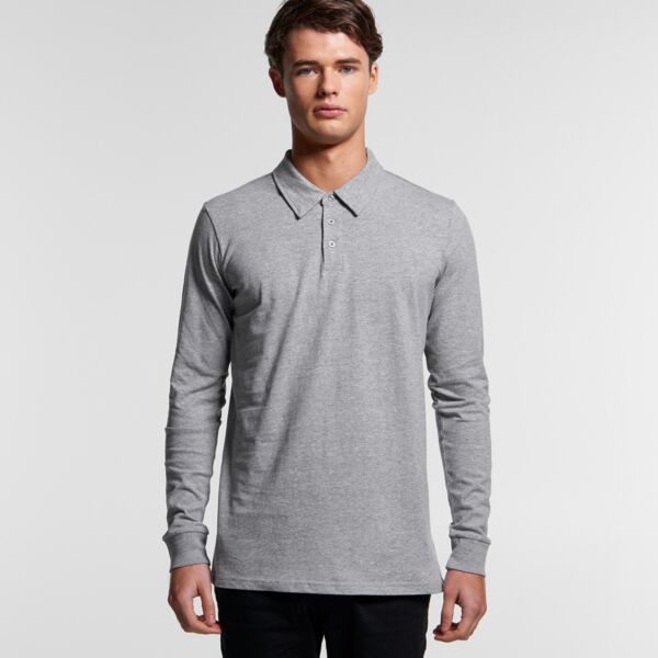 AS Colour MENS CHAD L/S POLO  MW5404 MENS CHAD L/S POLO  Thumbnail