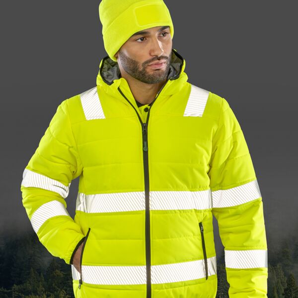 Result Genuine Recycled Result Genuine Recycled Ripstop Padded Safety Jacket MWRS500 Result Genuine Recycled Ripstop Padded Safety Jacket Thumbnail
