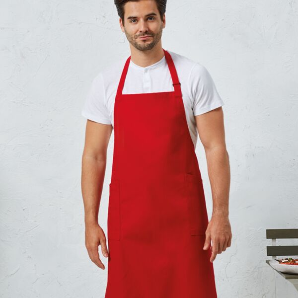 Premier Premier Recycled and Organic Fairtrade Certified Bib Apron MWPR120 Premier Recycled and Organic Fairtrade Certified Bib Apron Thumbnail