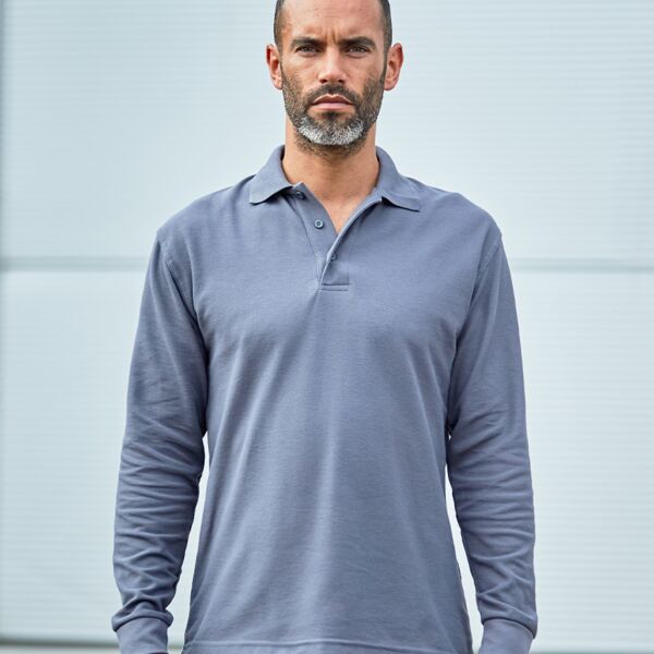 ProRTX Pro RTX Pro Long Sleeve Piqué Polo Shirt MWRX102 Pro RTX Pro Long Sleeve Piqué Polo Shirt Thumbnail