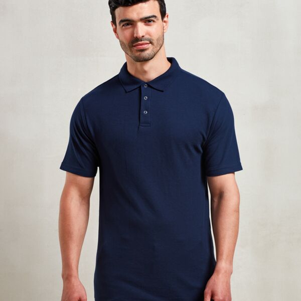 Premier Premier Stud Piqué Polo Shirt MWPR610 Premier Stud Piqué Polo Shirt Thumbnail