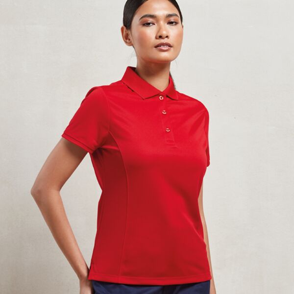 Premier Premier Ladies Coolchecker® Piqué Polo Shirt MWPR616 Premier Ladies Coolchecker® Piqué Polo Shirt Thumbnail