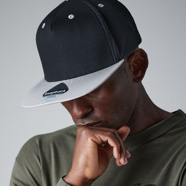 Beechfield Beechfield 5 Panel Contrast Snapback MWBB610C Beechfield 5 Panel Contrast Snapback Thumbnail