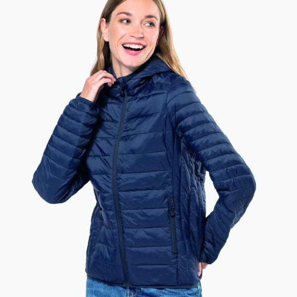 Kariban Kariban Ladies Lightweight Hooded Padded Jacket MWKB6111 Kariban Ladies Lightweight Hooded Padded Jacket Thumbnail