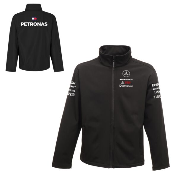 Mercedes Benz Petronas Soft Shell Jacket MBPSS Mercedes Benz Petronas Soft Shell Jacket Thumbnail
